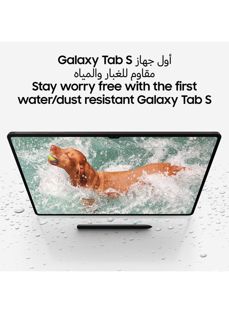 جهاز لوحي سامسونج Galaxy Tab S9 رام 8 جيجابايت 128 جيجابايت رمادي جرافيت