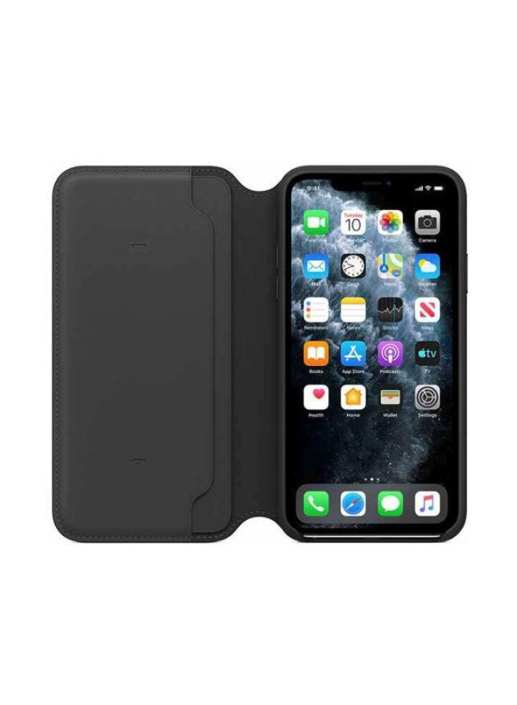 غطاء حماية أبل Flip For Apple iPhone أسود