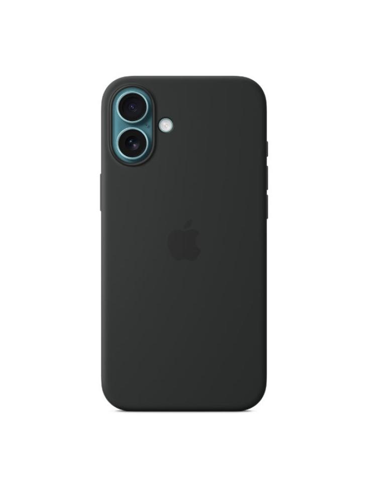 غطاء حماية أبل iPhone 16 Plus Silicone أسود