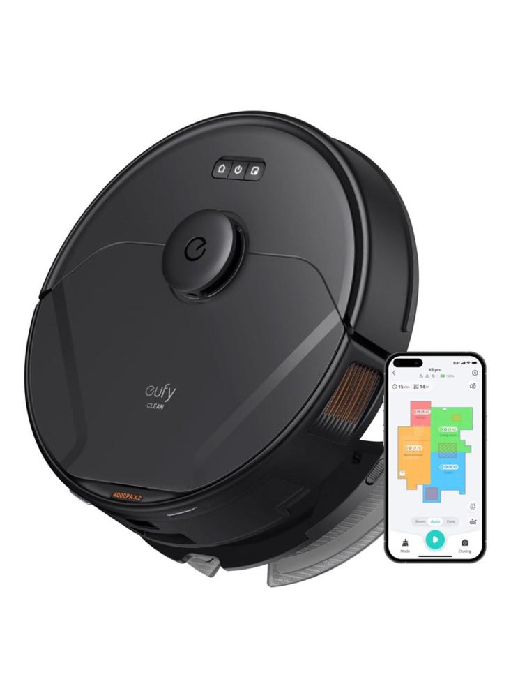 مكنسة روبوت eufy Clean X8 Pro أسود