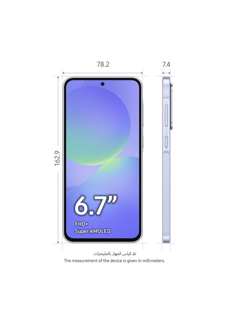 جوال سامسونج Galaxy A36 Awesome رام 8 جيجابايت 256 جيجابايت 5G شريحتين لافندر