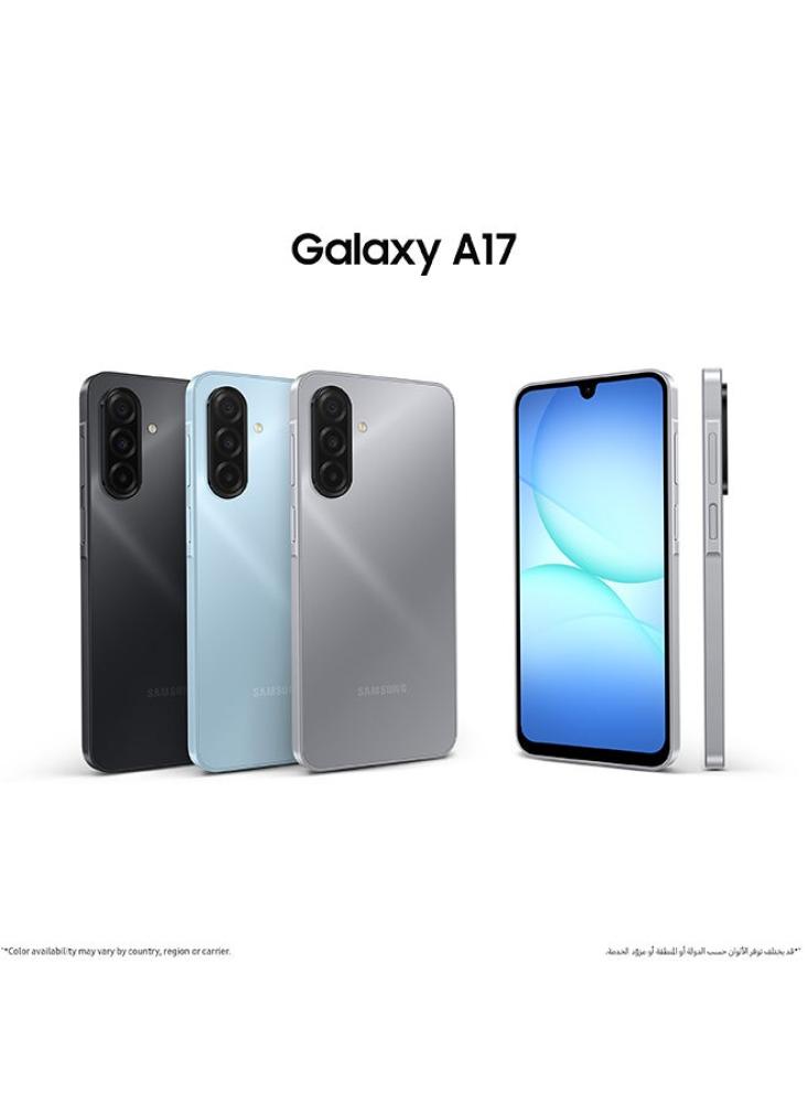 جوال سامسونج Galaxy A17 رام 4 جيجابايت 128 جيجابايت شريحتين أسود