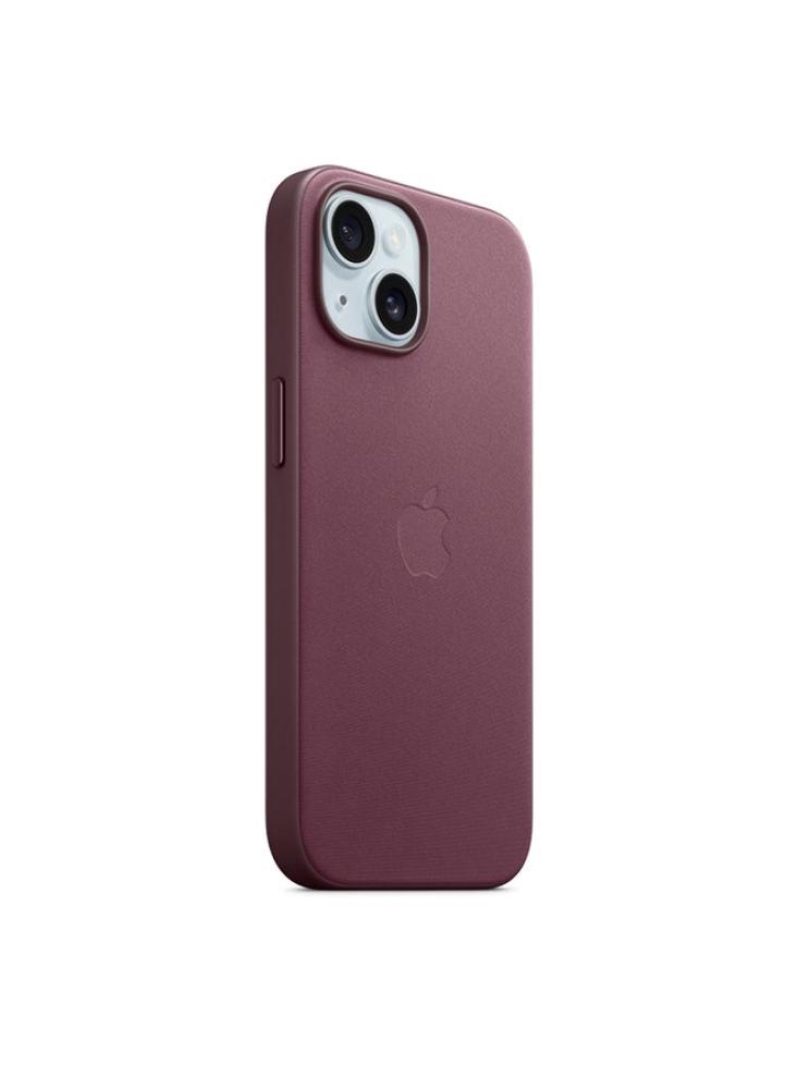 غطاء حماية أبل iPhone 15 Plus FineWoven Mulberry