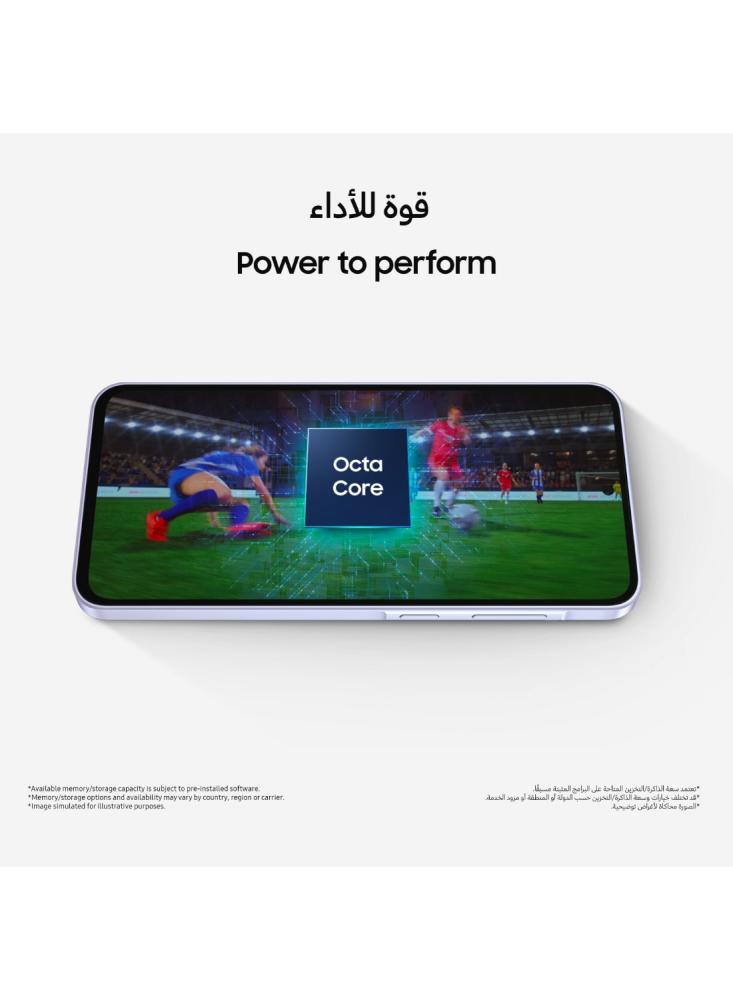 جوال سامسونج Galaxy A36 Awesome Lime رام 8 جيجابايت 128 جيجابايت 5G شريحتين