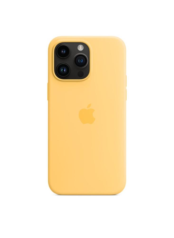غطاء حماية أبل iPhone 14 Pro Max Silicone Sunglow