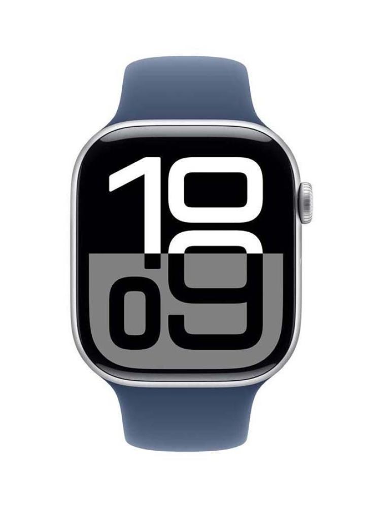 غطاء حماية أبل Series 10 GPS 42MM فضي