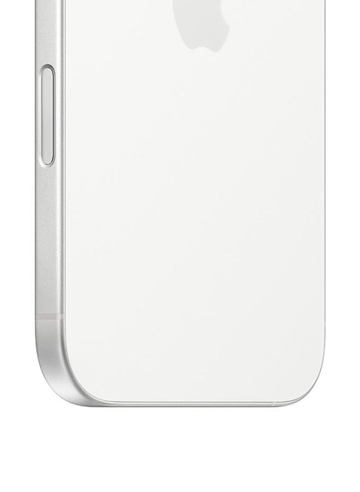 جوال أبل iPhone 16 128 جيجابايت 5G أبيض