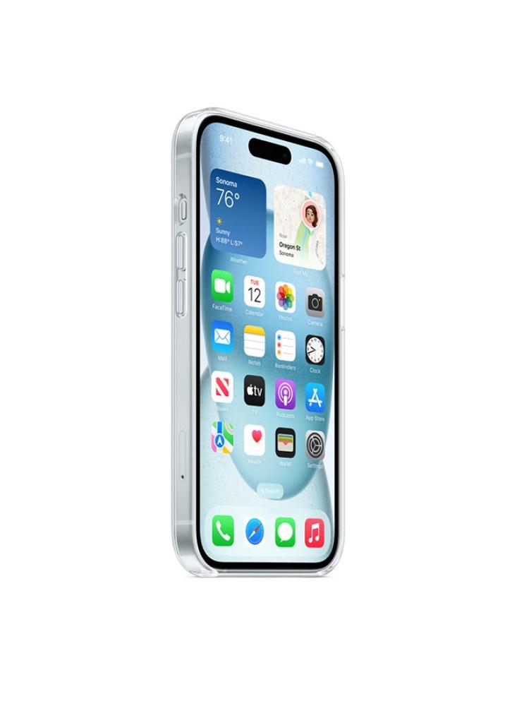 غطاء حماية أبل iPhone 15 Clear
