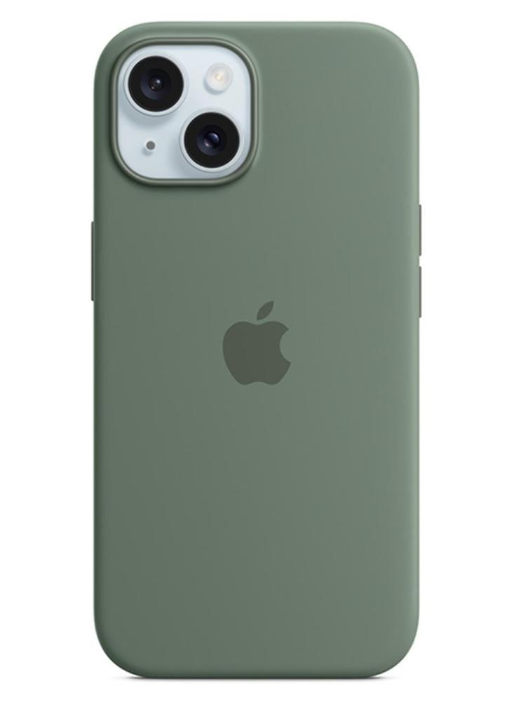 غطاء حماية أبل iPhone 15 Silicone Cypress