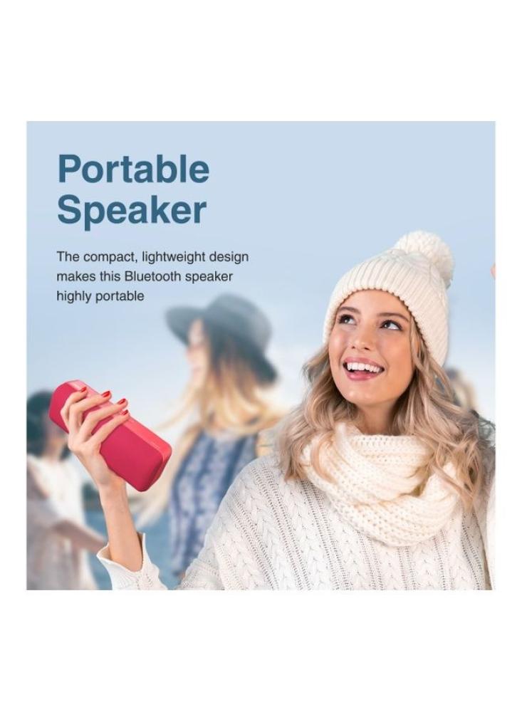 مكبر صوت بروميت Portable Wireless أحمر