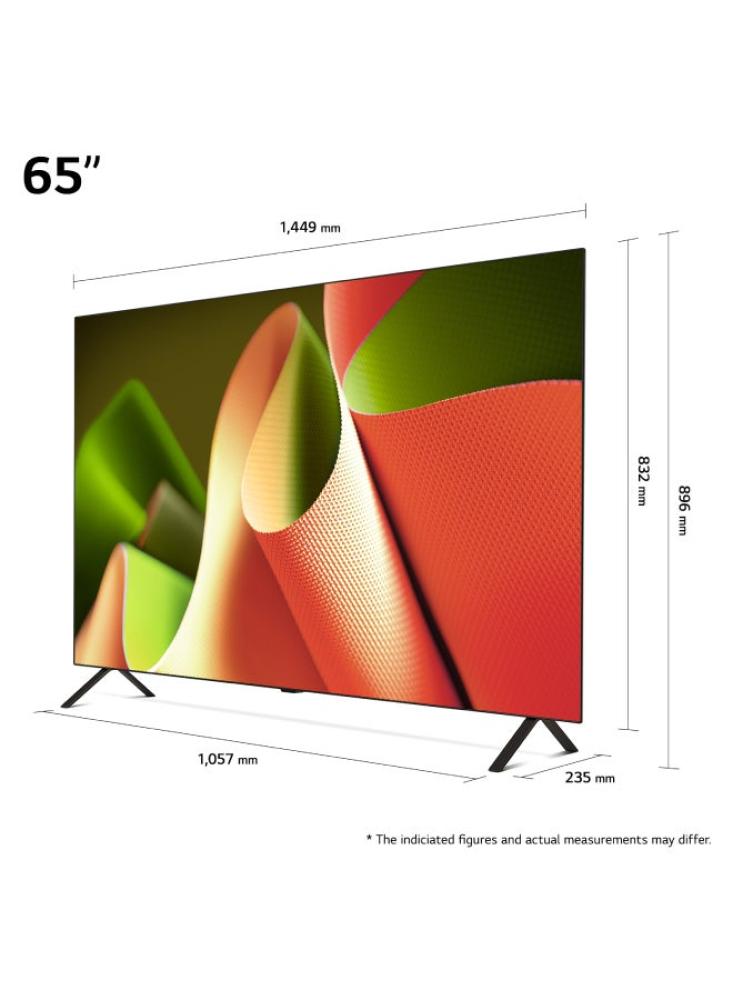 شاشة إل جي 4K Ultra HD OLED 65 بوصة أسود