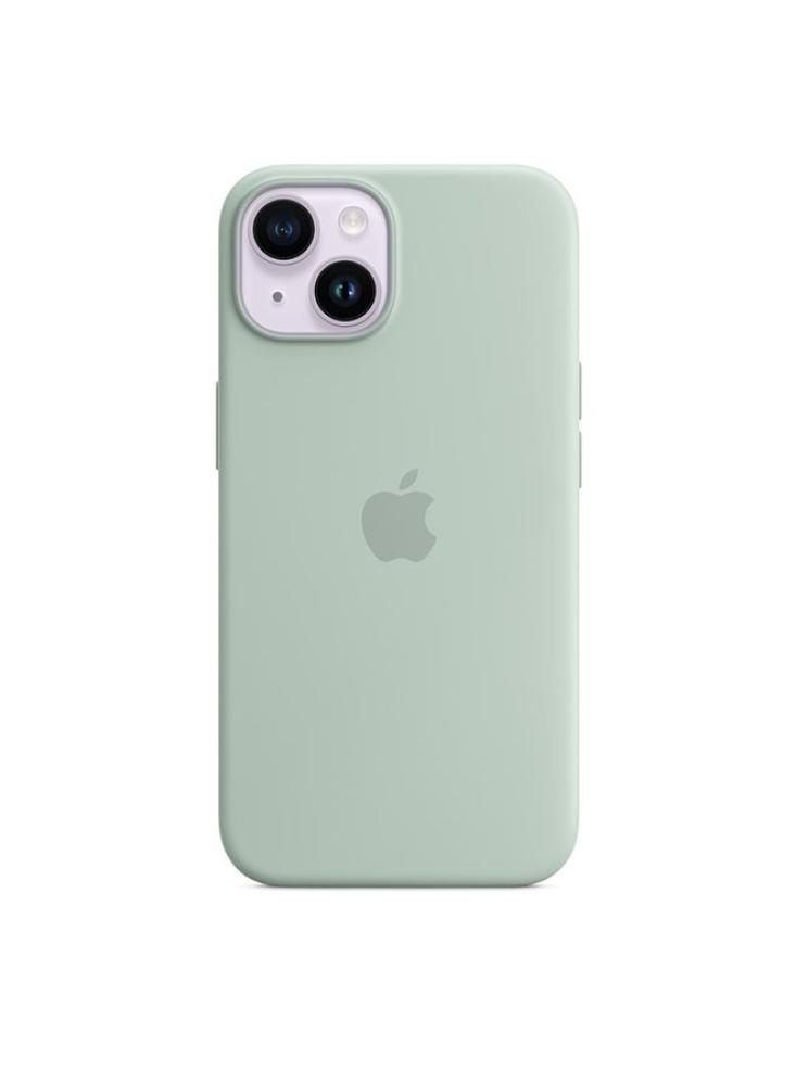 غطاء حماية أبل iPhone 14 Silicone Succulent