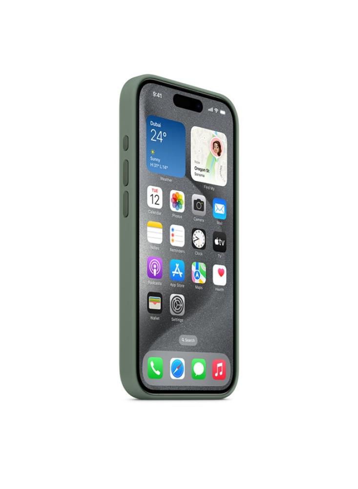 غطاء حماية أبل iPhone 15 Pro Max أزرق Silicone Storm