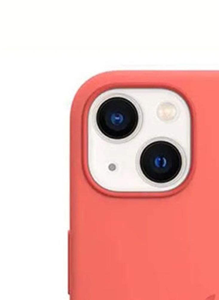 غطاء حماية أبل iPhone 13 Silicone وردي