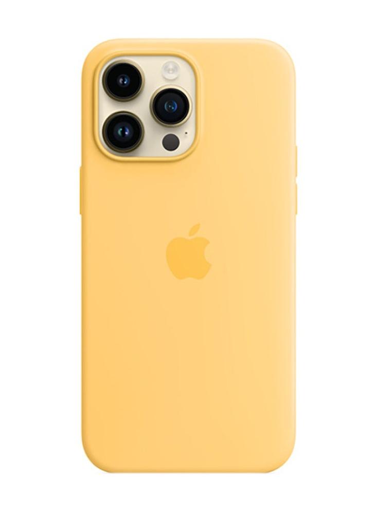 غطاء حماية أبل iPhone 14 Pro Max Silicone Sunglow
