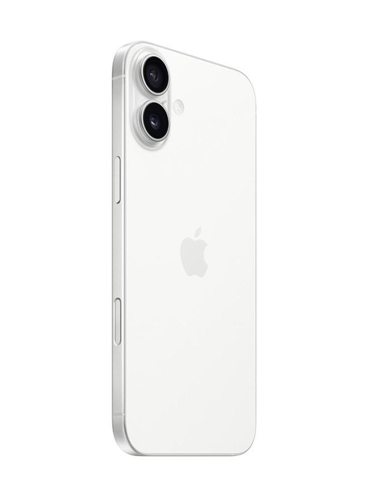 جوال أبل iPhone 16 128 جيجابايت 5G أبيض