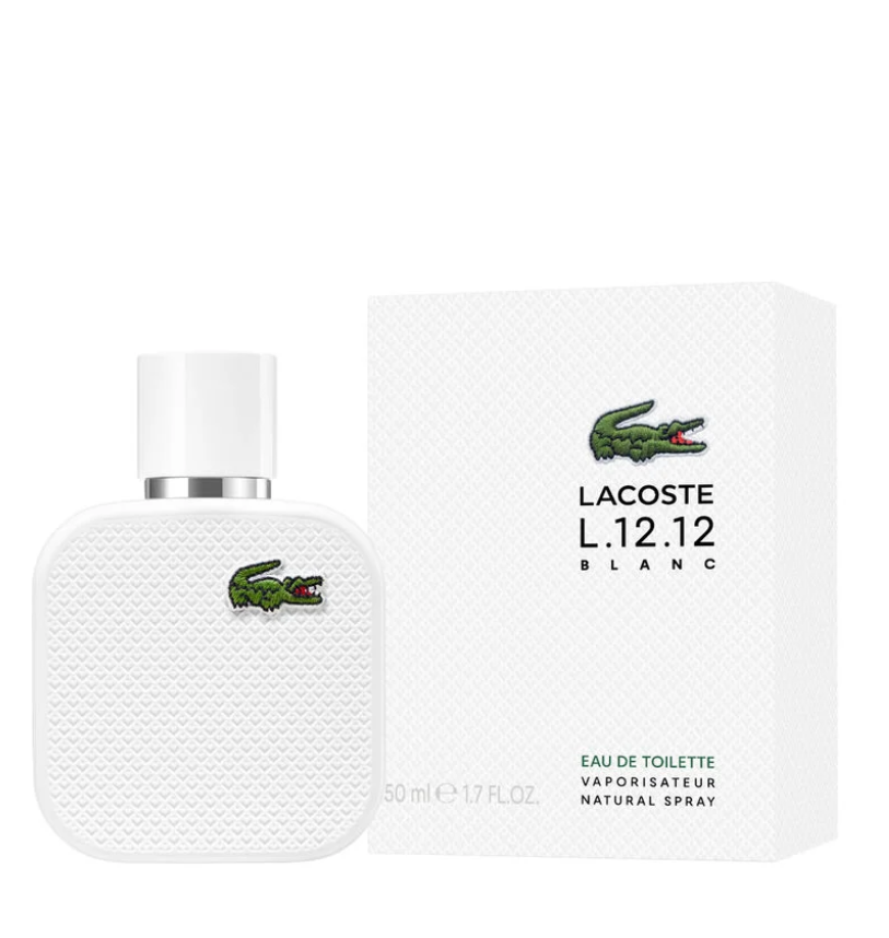 عطر لاكوست بلانك ادو بارفيوم للرجال  LACOSTE L.12.12 BLANC