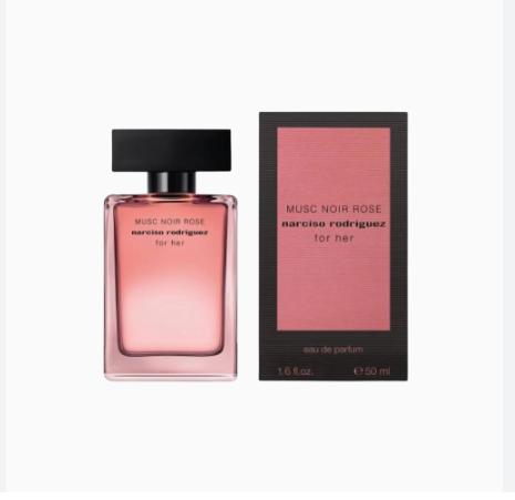 عطر نارسيسو فور هير مسك نوار روز ادو بارفيوم للسيدات 50 مل Musc Noir Rose For Her Narciso Rodriguez