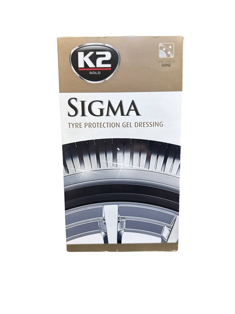 K2 SIGMA – ملمع كفرات بلمعة  فاخرة | 500 مل