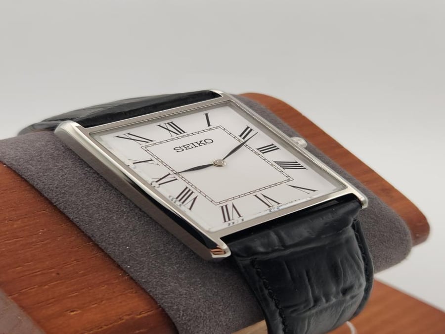 ساعة سيكو تانك رجالية جديدة (Seiko Tank)