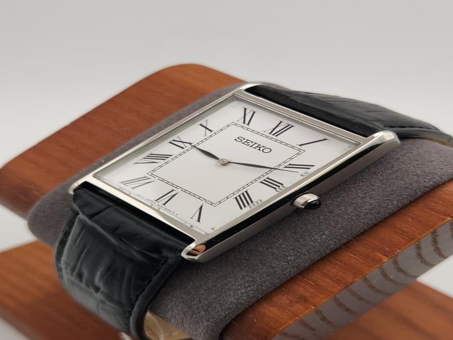 ساعة سيكو تانك رجالية جديدة (Seiko Tank)