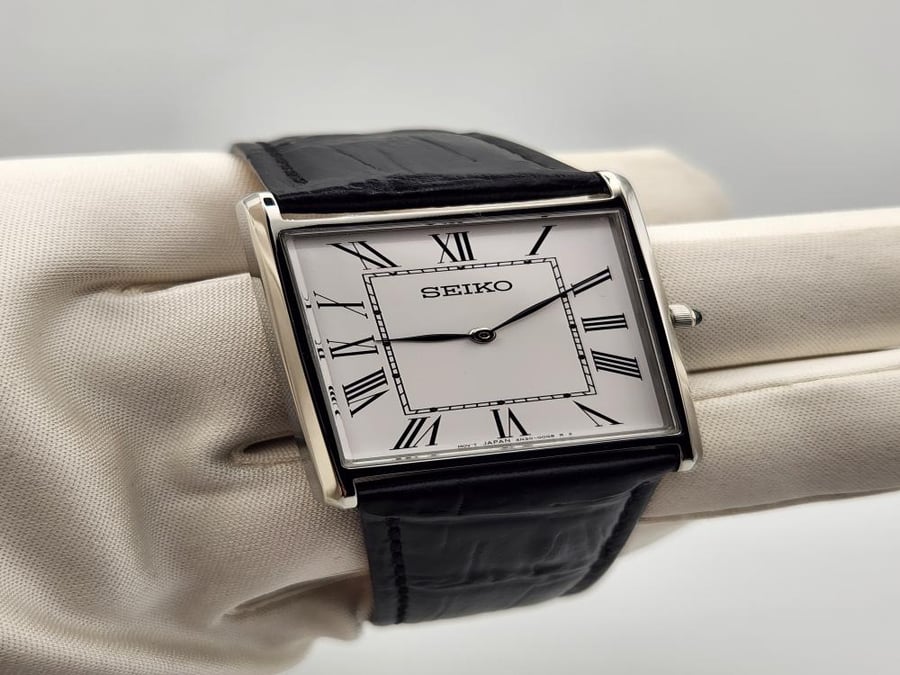 ساعة سيكو تانك رجالية جديدة (Seiko Tank)