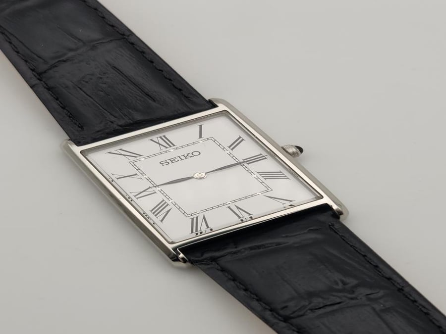ساعة سيكو تانك رجالية جديدة (Seiko Tank)