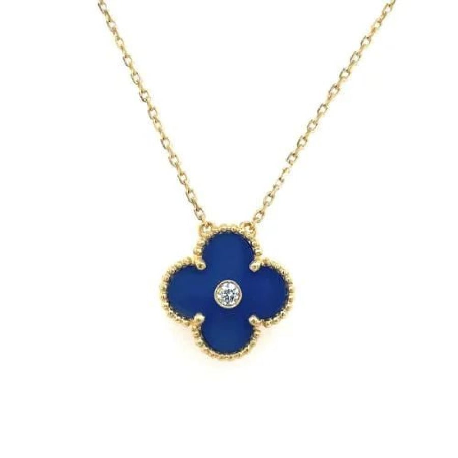 Van Cleef blue necklace