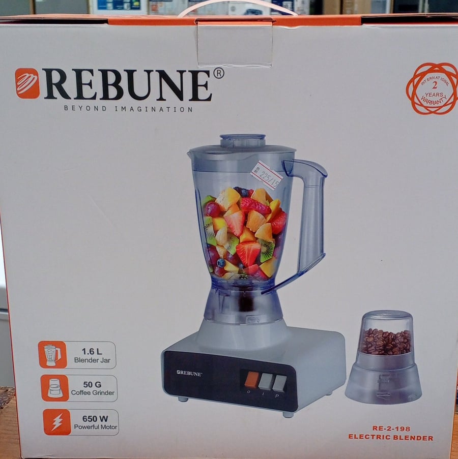 خلاط ريبون 2*1 1.6 لتر 650 وات -195-2-RE