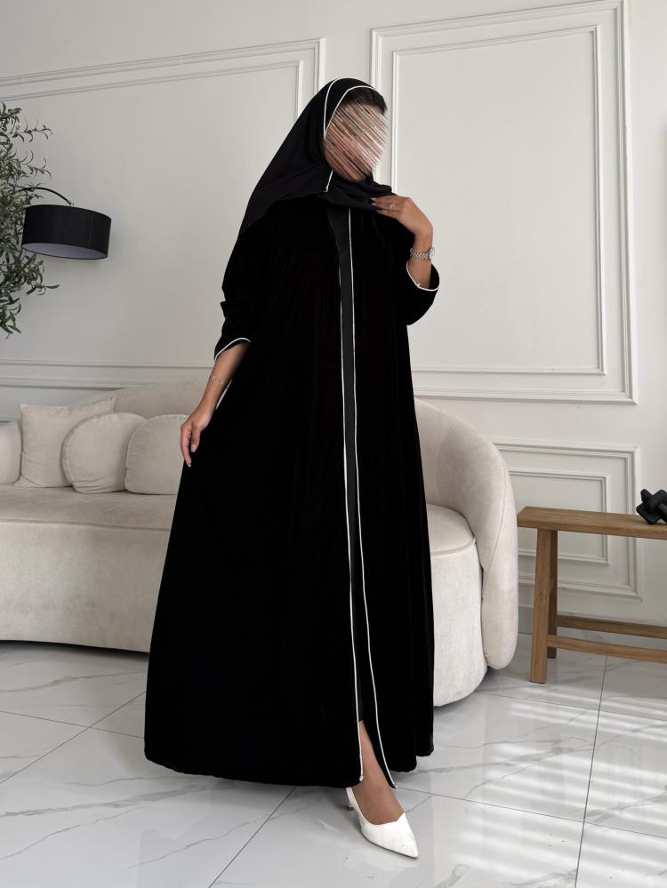 مخمل تطريز بالخلف
