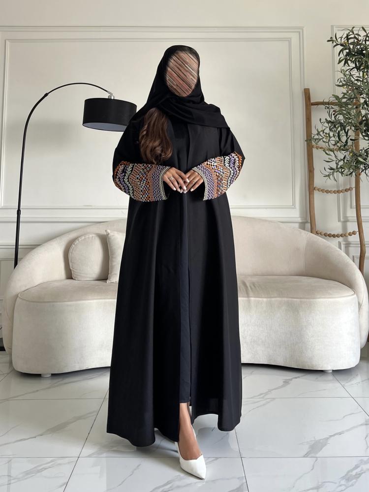 كريب تطريز بالكم