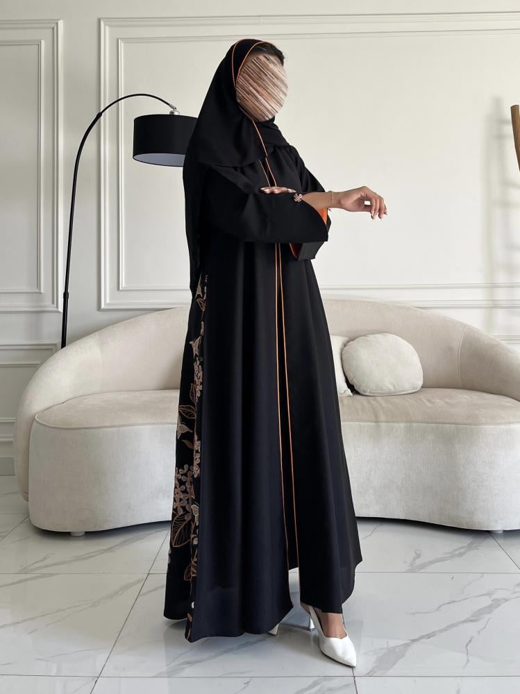 كريب تطريز بالخلف