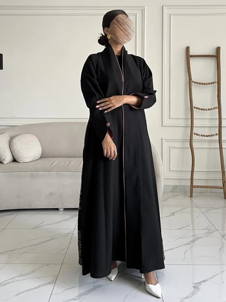 كريب تطريز بالخلف