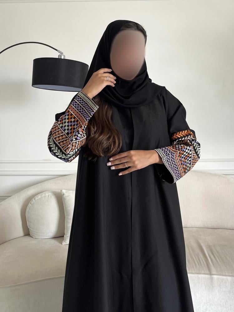 كريب تطريز بالكم