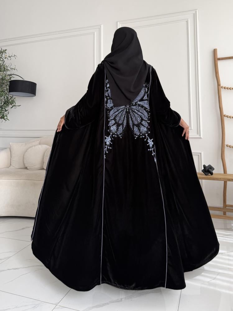 كريب تطريز بالخلف