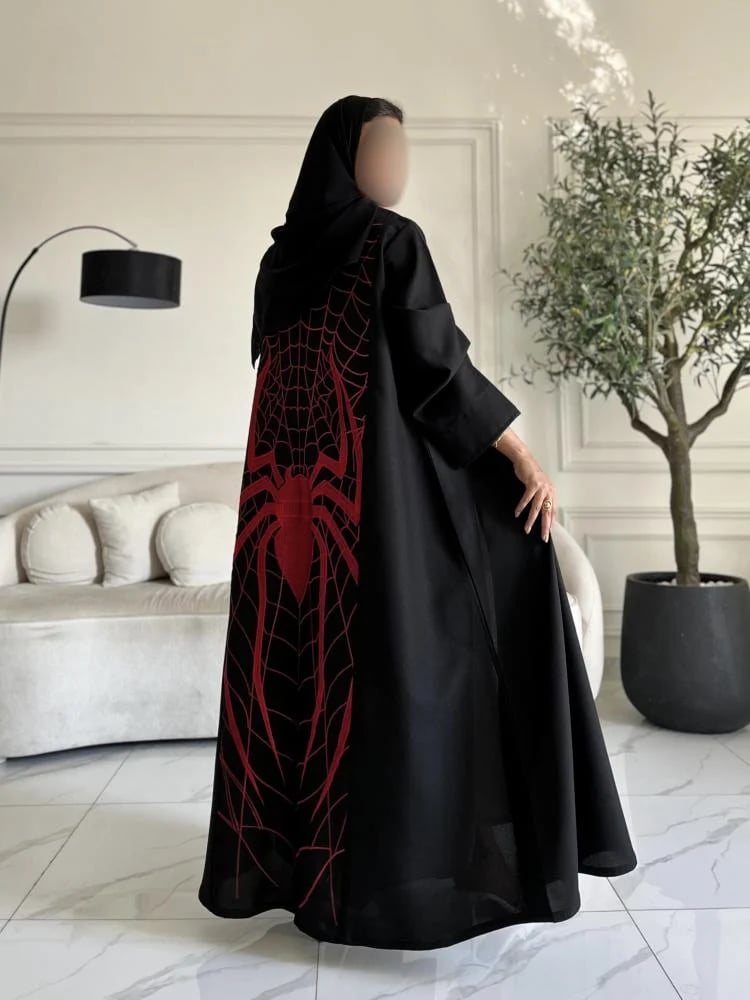 كريب تطريز بالخلف