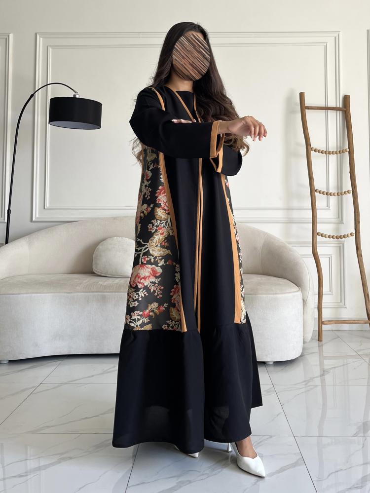 كريب تطريز بالجوانب