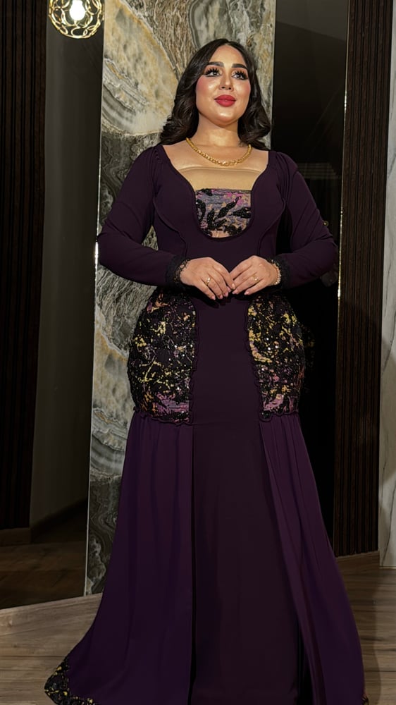 ‏فستان سهرة جديد