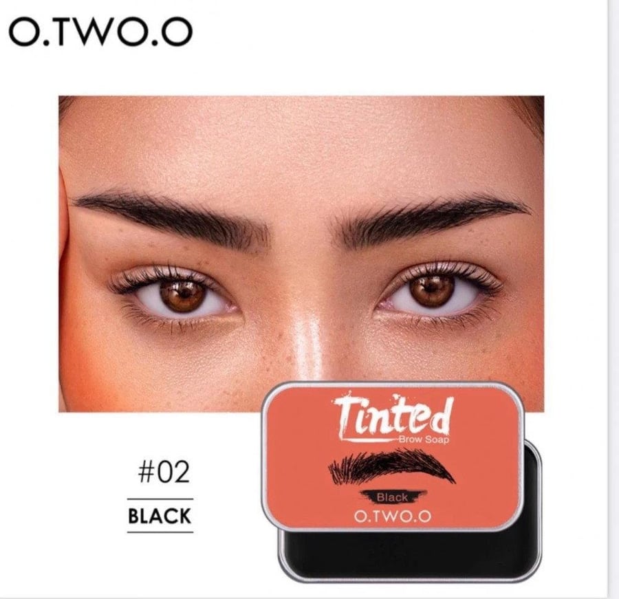 صابونة حواجب -اسود من او تو او O.Two.O