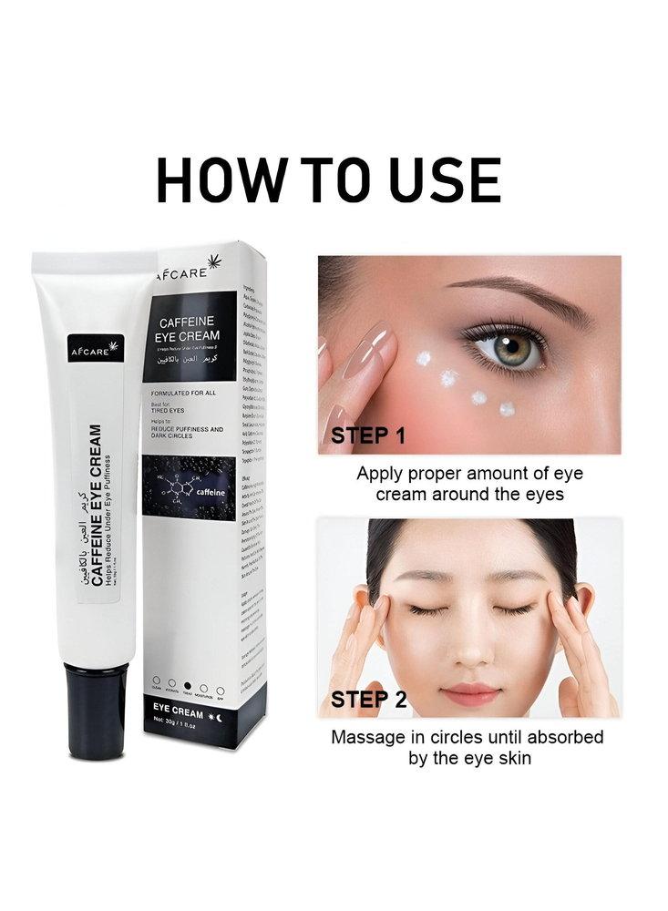Eye contour cream with caffeine from Afakir 30 ml