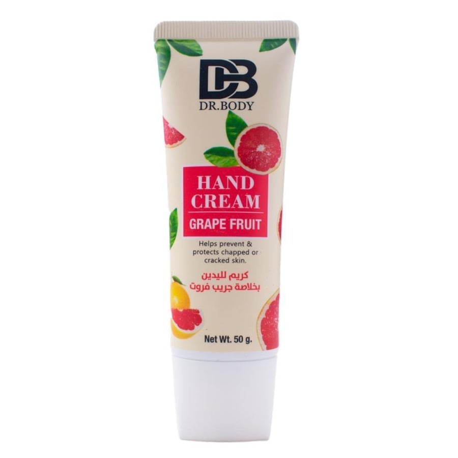 Thai hand cream with high moisturizing properties and grapefruit extract helps to soften, repair, and deeply nourish the skin and works to protect the skin from daily environmental stresses 50 grams