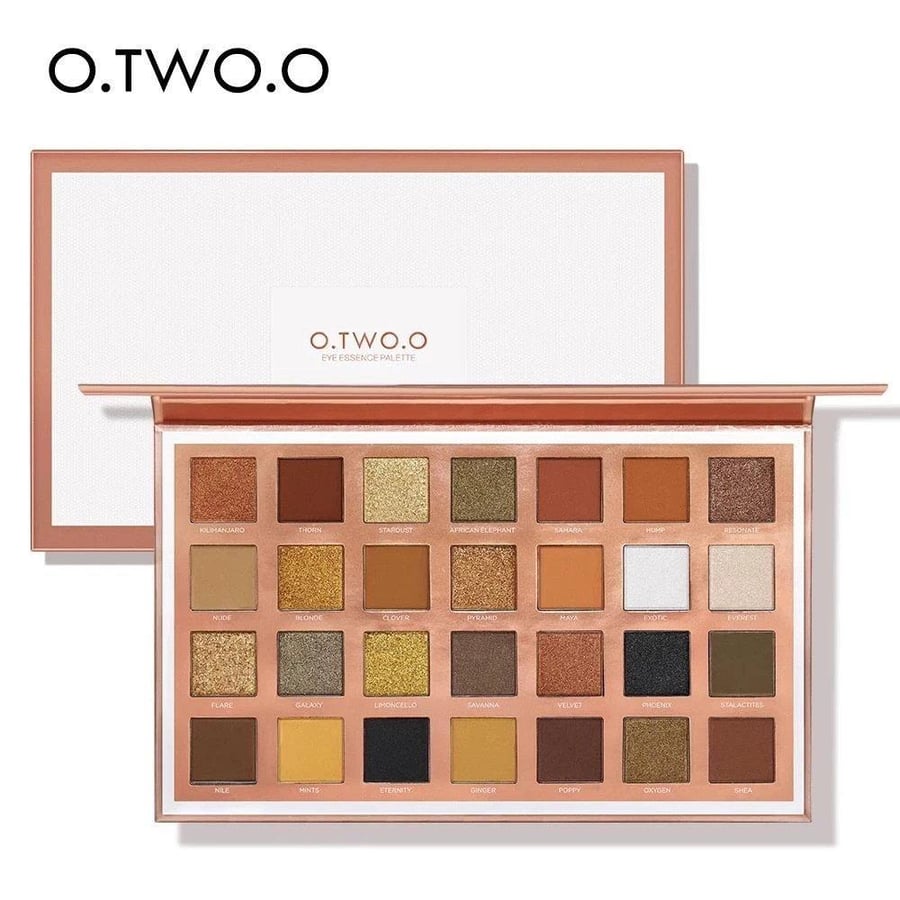 مجموعة ظلال العيون الأساسية من او تو او O.Two.O