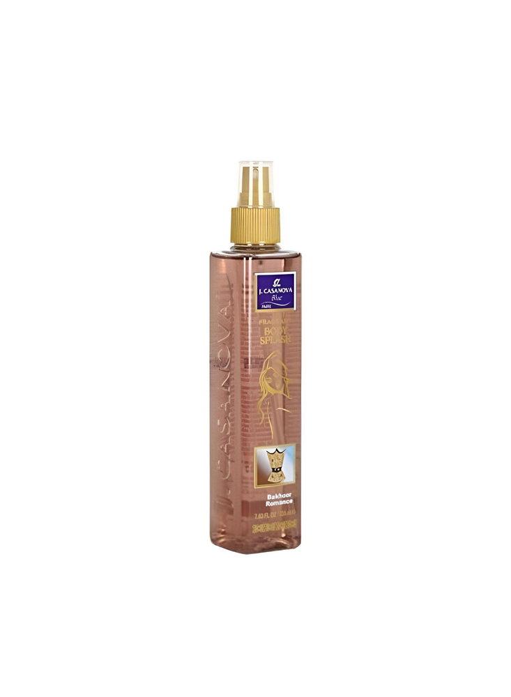 عطر الجسم برائحة البخور الرومانسية من جي كازانوفا - 235 مل، مثالي لإضافة لمسة من الأناقة والرقي إلى روتينك اليومي برائحته الجذابة.