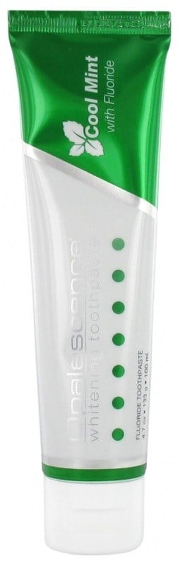 معجون أسنان اوبالسنس لتبييض الاسنان بطعم النعناع , ٢٠ مل  Whitening Toothpaste Cool Mint with Fluoride 20ml
