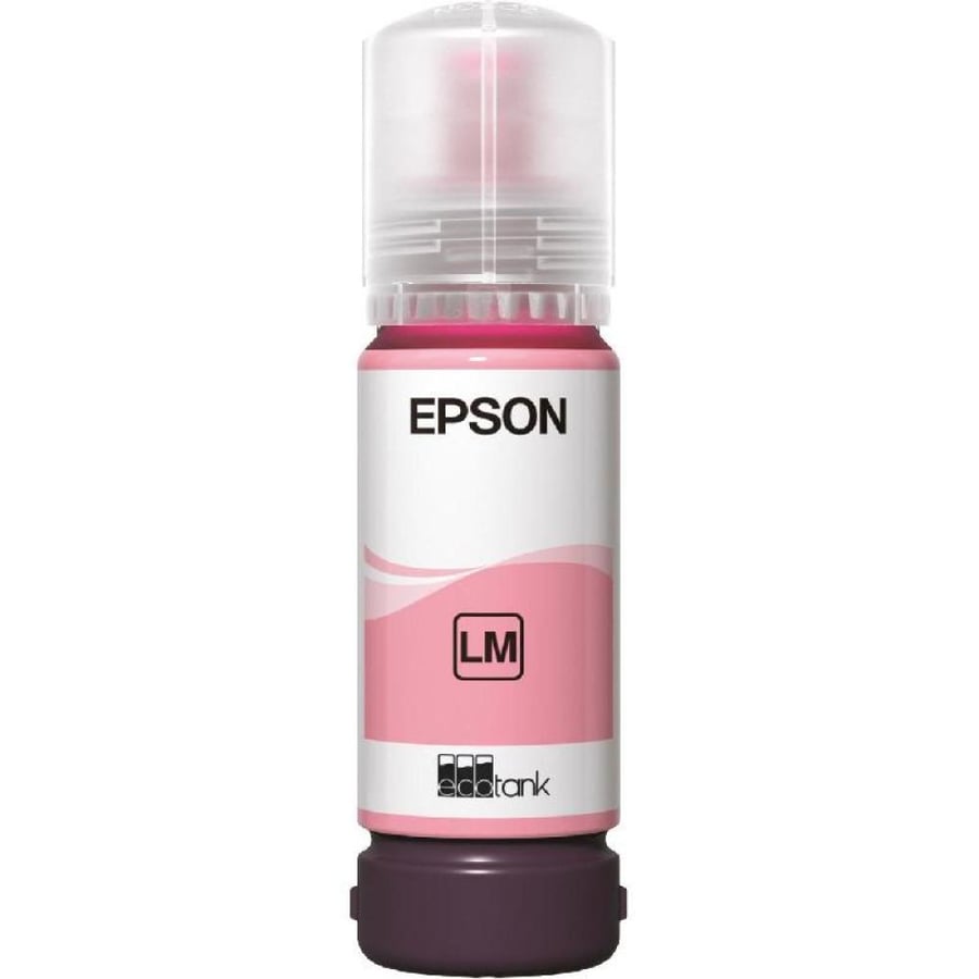 حبر إبسون 108 أرجواني فاتح (Light Magenta) أصلي - 70 مل