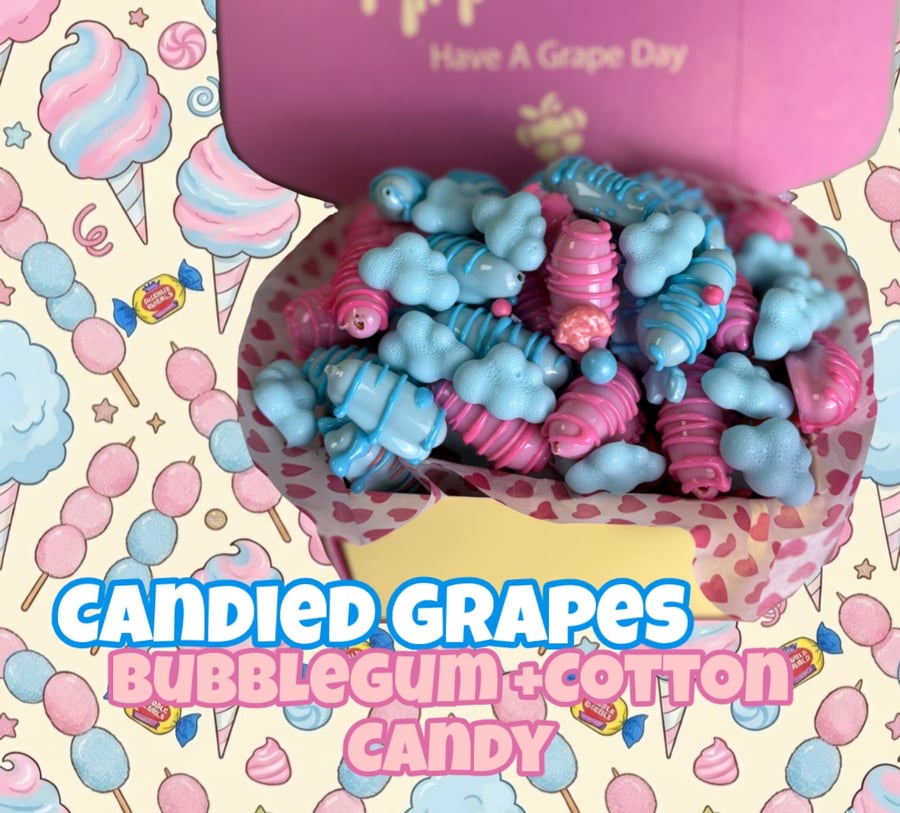 Candied Grapes- Bubblegum + Cotton Candy الاحساء فقط