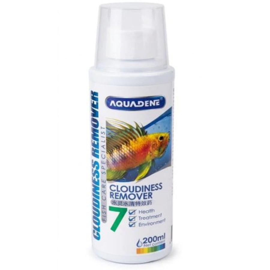 محلول إزالة العكارة وتنقية المياه رقم 7 من أكوادين (Aquadene Cloudiness Remover) – سعة 200 مل