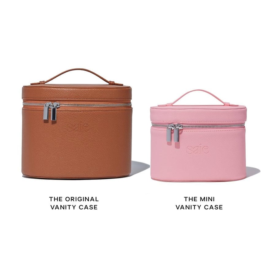 The Vanity Case (حقيبة مستحضرات التجميل من ماركة Saie)