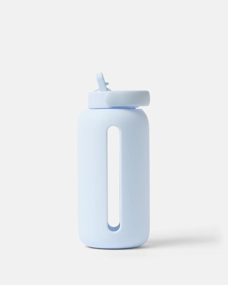 زجاجة بينك بغطاء قلاب لون سماوي | Bink Day Bottle Flip Straw 27 oz ( Sky blue )