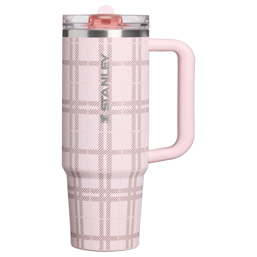كوب ستانلي كوينشر المطور – بلوسوم بلاد  Stanley Quencher® Tumbler – Blossom Plaid